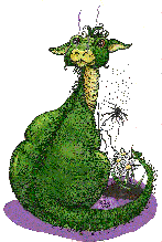 Sparkie the Dragon, (c) Copyright 1993 by Toni Donelow Stewart, all rights reserved.